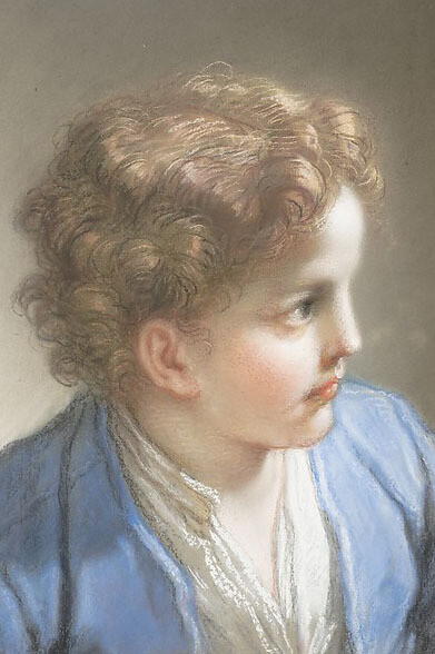 Eighteenth-Century Pastel Portraits. Courtesy of MET 
