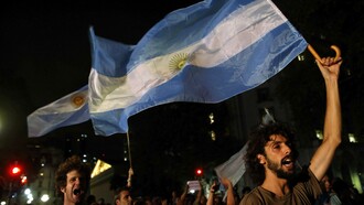 Protestas en Buenos Aires 