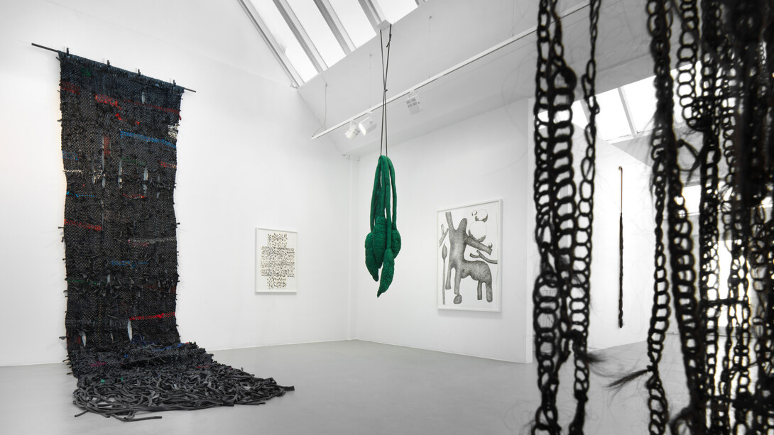 Farkhondeh Shahroudi, Widerruf (Revocation), exhibition view. Courtesy of Galerie Barbara Thumm