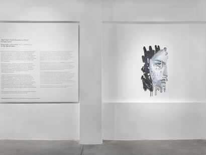 Tamara Alves, And your flesh becomes a poem, exhibition view. Courtesy of Underdogs Gallery