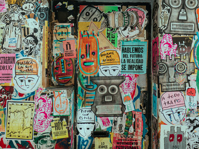 Street art in Palermo, Cidade Autônoma de Buenos Aires, Argentina