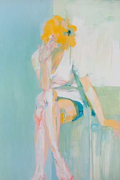 Christopher Stacey, Candy, 2013, oil on linen, 80 x 100 cm