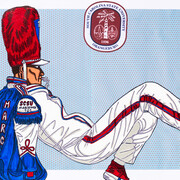 Keith Duncan, South Carolina state university drum major, 2023 - 2024. Courtesy of Ogden Museum