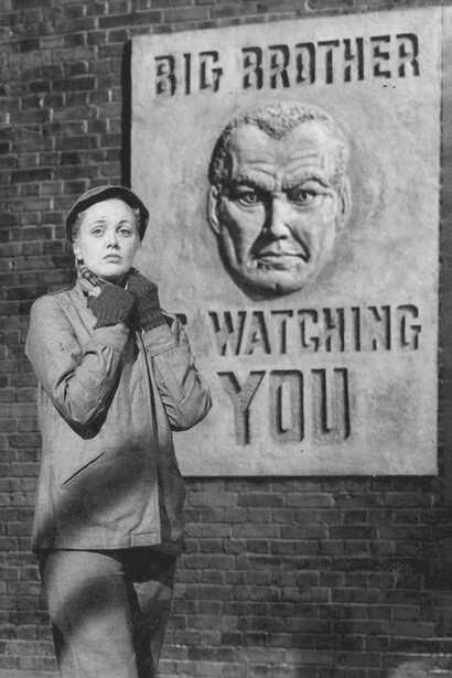 Escena de la película para televisión "1984", de Westinghouse Studio One