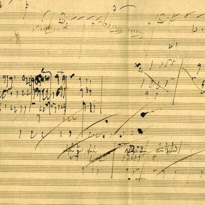 Manuscrito de Beethoven