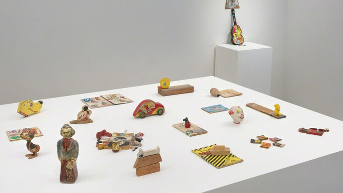 Kristen Morgin, Exhibition view. Courtesy of Marc Selwyn Fine Art