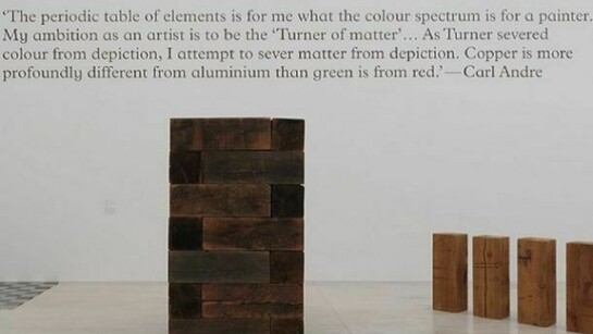 Carl Andre, Mass & Matter, 1 February – 6 May 2013, Turner Contemporary, photograph copyright David Grandorge
