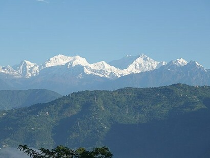 Glenburn tea estate, "a corner of heaven - stunning scenery, old-fashioned elegance and the opportunity to see the rituals of tea production make Glenburn tea estate a compelling blend”. Location: on a hillock above the banks of the River Rungeet, high in the Himalayas, overlooked by the mighty Kanchenjunga mountain range.