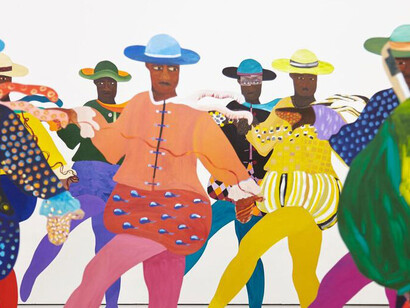 Lubaina Himid Warp and Weft. Courtesy of Firstsite