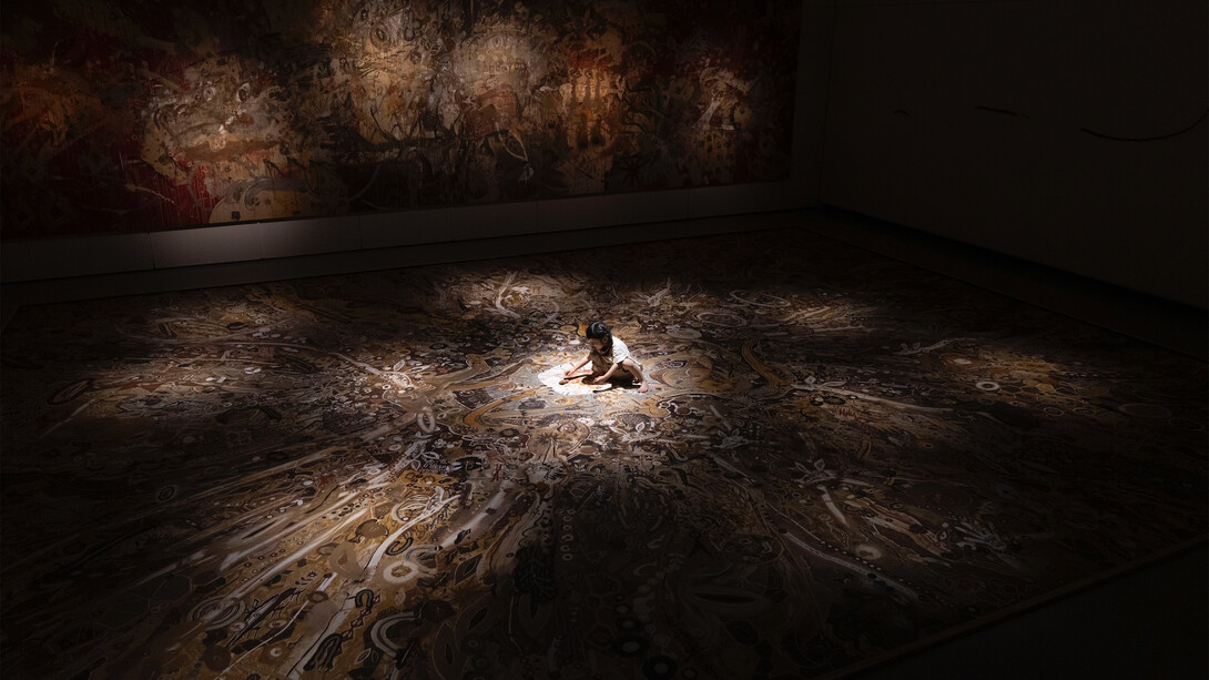 Layers of accumulated time. Depicting the world we live in, exhibition view. Courtesy of  21st Century Museum of Contemporary Art