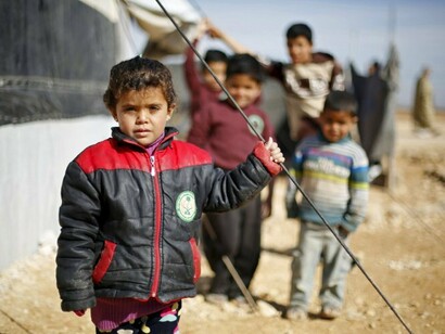 Syrian refugee children