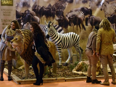 La fauna de la sabana africana en Fitur
