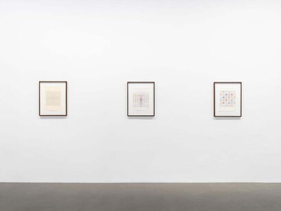 Gabriel Orozco, Partituras, exhibition view. Courtesy of Galerie Chantal Crousel