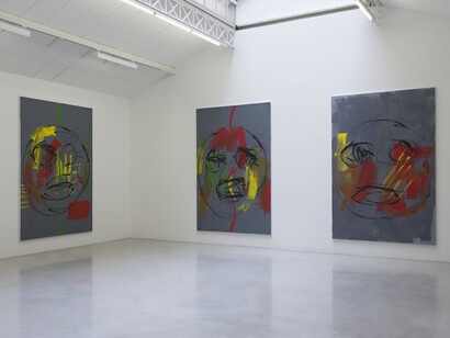 David Hominal, Exhibition view. Courtesy of Kamel Mennour