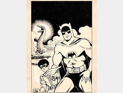 Bat-Manga! Courtesy of Society of Illustrators