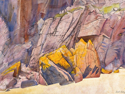 Derek Clarke, Rock, Oldshore Bag Sutherland