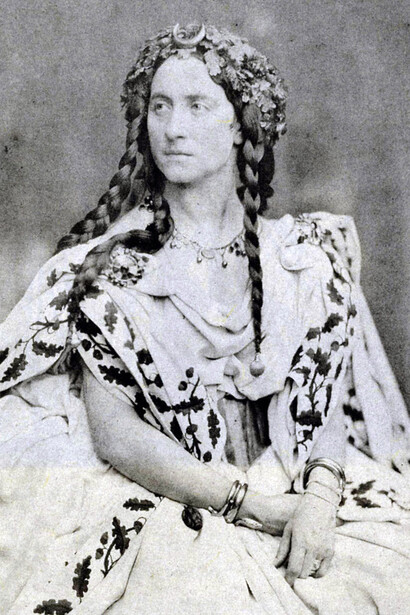 Adelaide Ristori in "Mirra" di V. Alfieri