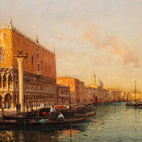 Marc Aldine, The doge's palace, Venice. Courtesy of Cotswold Art Antiques