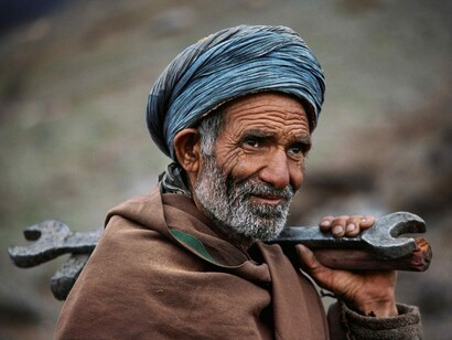 Steve McCurry. Landi Kotal, Paquistão. Série"Trains"