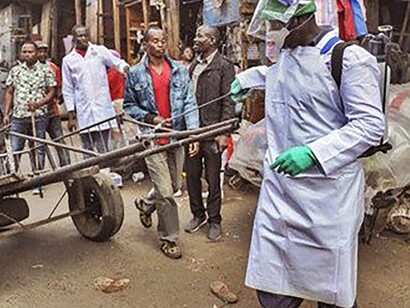 Poor countries don't have a health service that can deal with such an epidemic