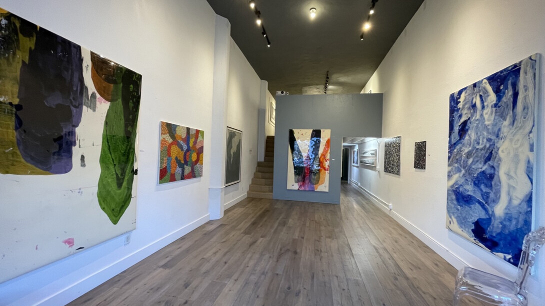 Abstraction in Perspective, 2023, installation view. Courtesy of Pablo Bogdan Gallery, Los Angeles