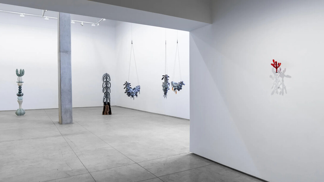 Jessica Boubetra, Steel genetics, exhibition view. Courtesy of Selma Feriani Gallery