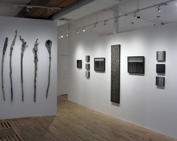 In The Dark, Exhibition view. Courtesy of Carter Burden Gallery