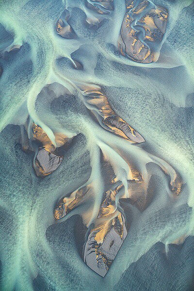 River Delta 33, 2017 Iceland, Photography-Archival pigment print on Baryta paper, 150x100cm. Courtesy of Alisan Fine Arts