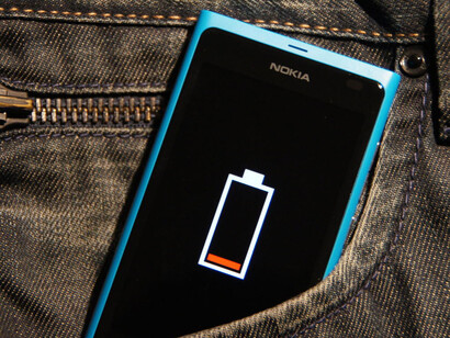 Un teléfono se queda sin batería