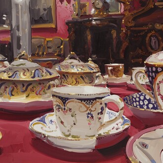 Alan Kingsbury, Sevres through Red and Gold