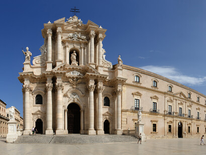 Siracusa's Cathedral in Ortigia Island