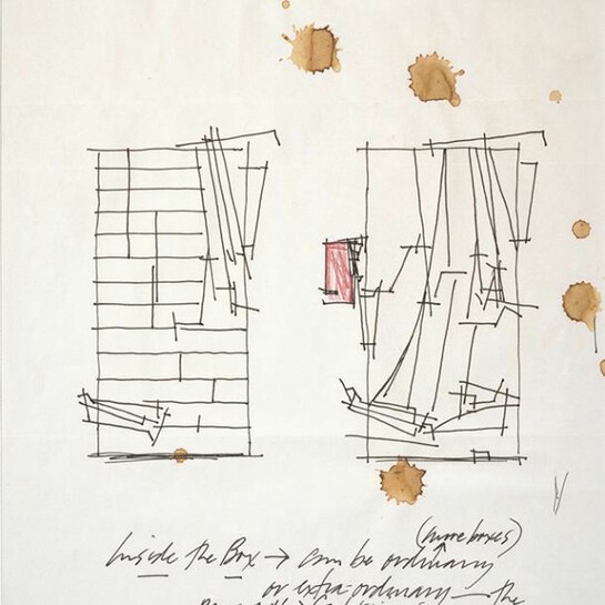 Lebbeus Woods, Untitled, 1999