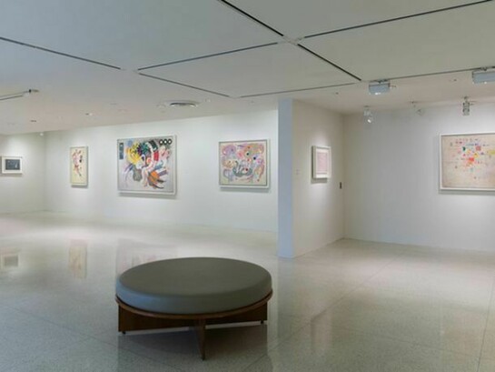 Installation Views, Kandinsky in Paris, 1934–1944, June 28, 2013–April 23, 2014, Solomon R. Guggenheim Museum. Photo: Kristopher McKay