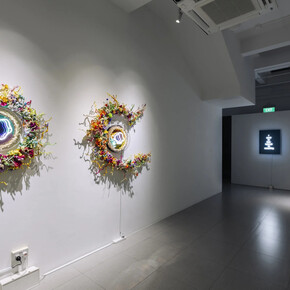 Various artists, Illuminations of women's prowess in art, science, technology and cultural infusions, exhibition view. Courtesy of Cuturi Gallery