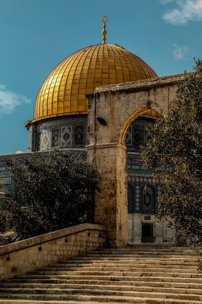 Cupola di al-Aqsa, o cupola della Roccia, situata nel complesso del Monte del Tempio (Haram al-Sharif), considerato uno dei luoghi più sacri dell'Islam