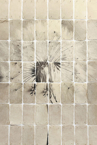 Joost Vandebrug, 26-21 dandelion (detail), 2026. Courtesy of Bildhalle Gallery