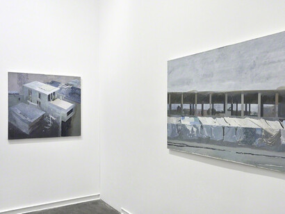 Tirana-Versailles, Exhibition view. Courtesy of Galerie Mitterrand