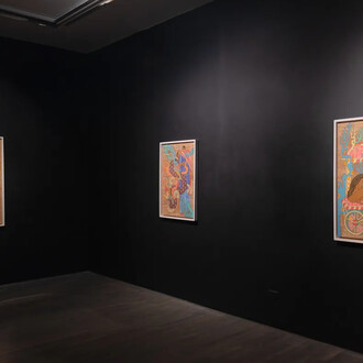 Haya Zaidi, Up against, exhibition view. Courtesy of Kavi Gupta Gallery