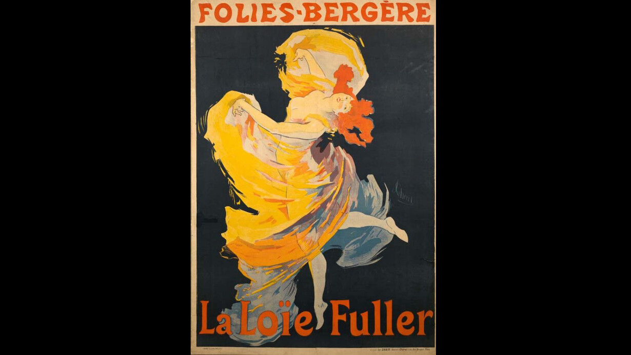 La Loie Fuller, 1893
by Jules Cheret
Collection: The Hunterian, University of Glasgow