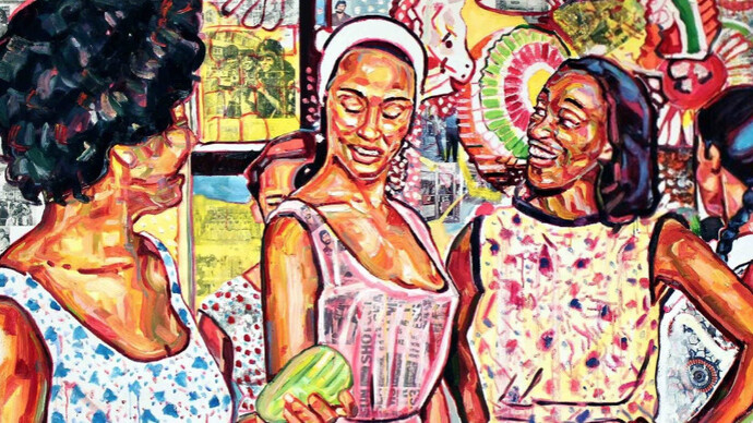 The Dogs Bark, But The Caravan Goes On. Courtesy of Galerie Ron Mandos