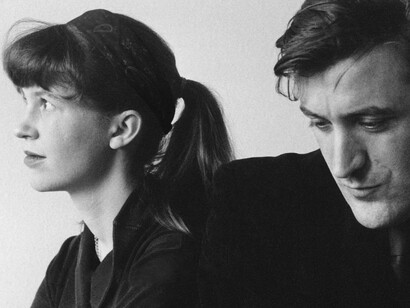 Sylvia Plath and her husband Ted Hughes