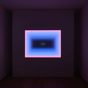 James Turrell, Path taken, vue de l'exposition. Avec la courtoisie de Almine Rech