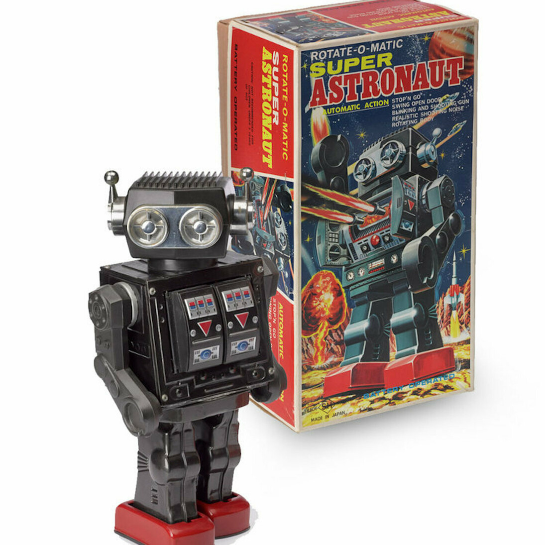 Super Astronaut toy robot, Horikawa, Japan, 1970s. Courtesy of Science Museum 