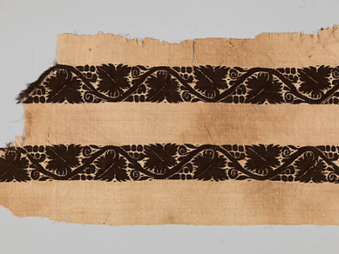 Late Antique Textiles and Modern Design. Courtesy of The Met 