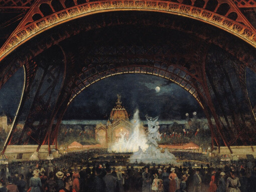 Georges Roux (1855–1929). Night Party at the Universal Exhibition in 1889, under the Eiffel Tower, 1889. Paris, Musée Carnavalet. © Musée Carnavalet / Roger-Viollet