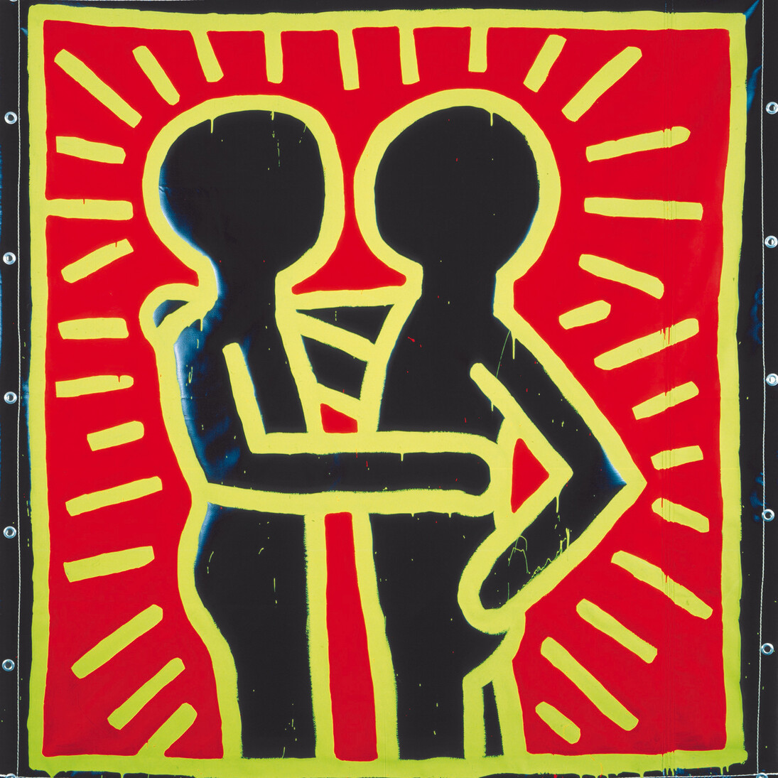 Keith Haring. Courtesy of Albertina
