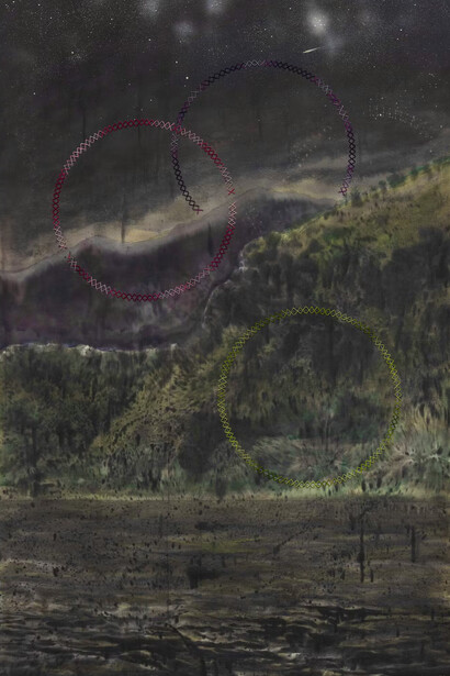 Manuel Chvajay, Untitled (Rupeequul Kaajuleew /vientre de los cosmos) - Escultura no4 (detail), 2024-2026. Courtesy of Institute of Contemporary Art
