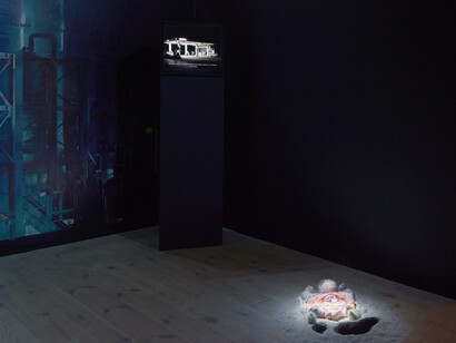 Various artists, Bleed through, exhibition view. Courtesy of Galerie 35M2