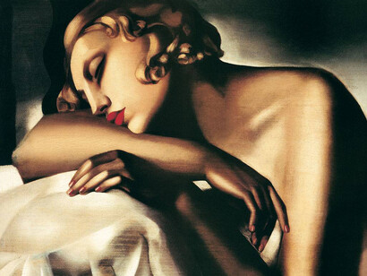 Tamara de Lempicka - La dormiente