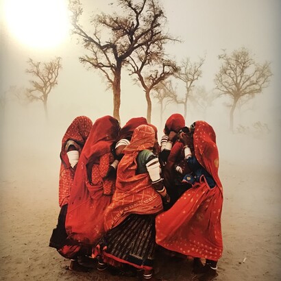 Rajasthan, Inde 1983. © Steve McCurry. Exposition « Regards » à l’Hôtel Caumont - Centre d’Art à Aix-en-Provence